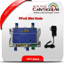 Professional Supplier High Performance CATV FTTH Bi-Directional Optical Fiber Receiver Rfog Mini Node